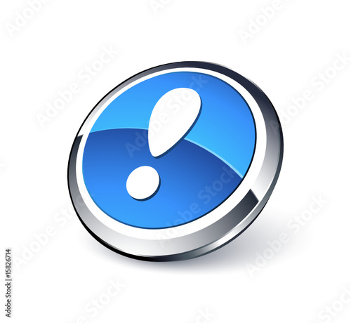icône point d'exclamation / avertissement