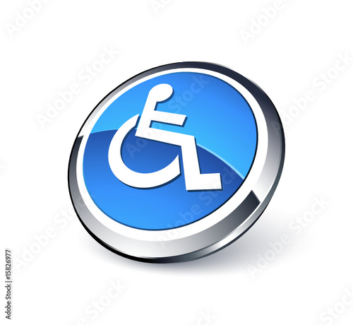 icône handicapé / mobilité réduite