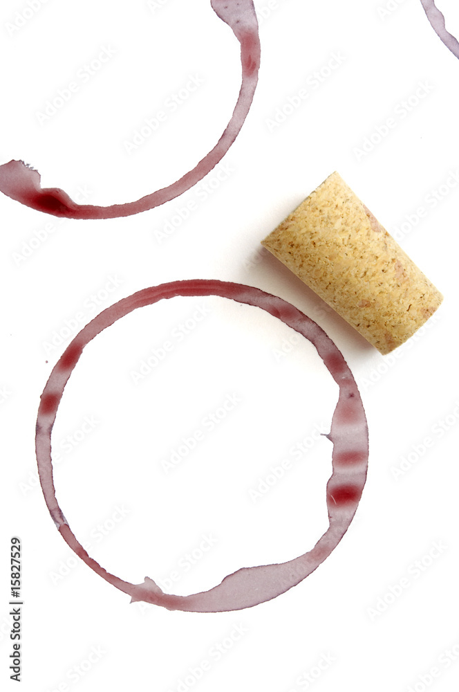 wine drink marks and cork wine drink marks and cork