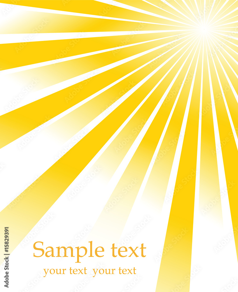 Sunburst vector background