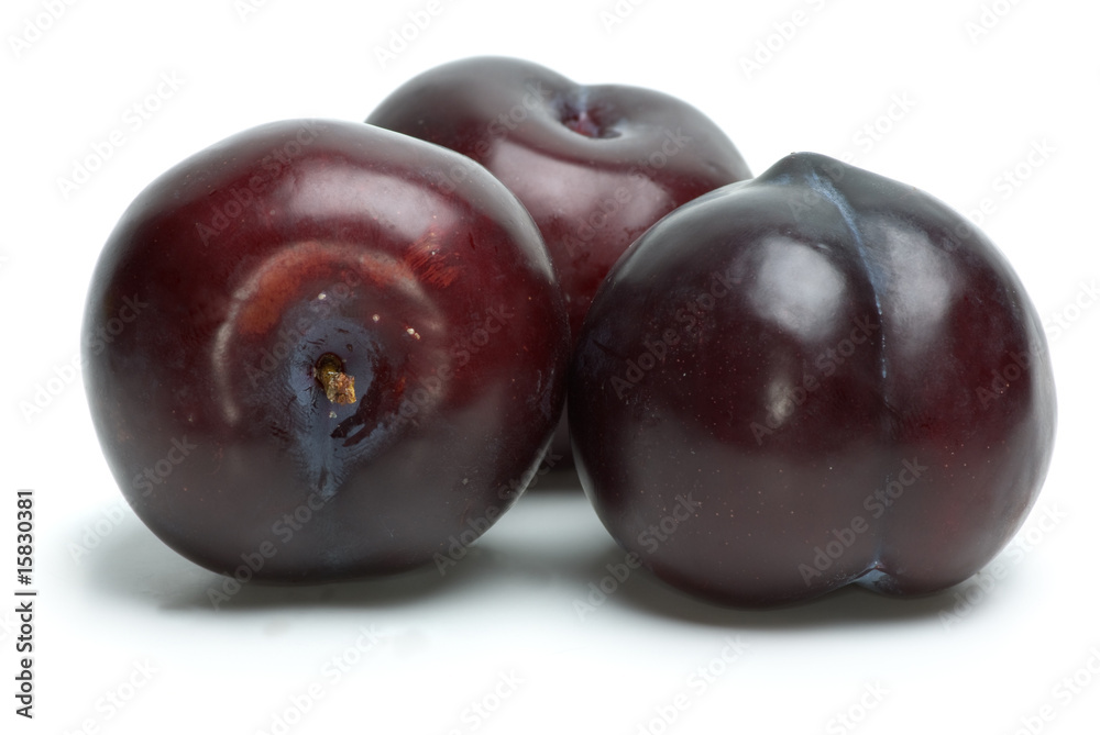 Three plums Three plums