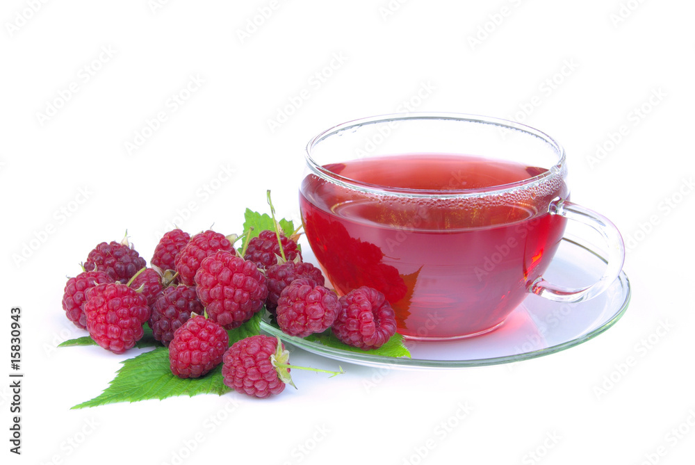 Tee Himbeere - raspberry tea 03 Tee Himbeere - raspberry tea 03