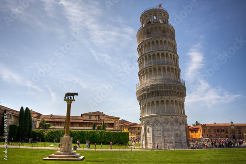 leaning tower in Pisa