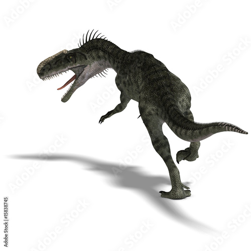 Dinosaur Monolophosaurus © Ralf Kraft