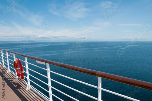 Cruise ship view