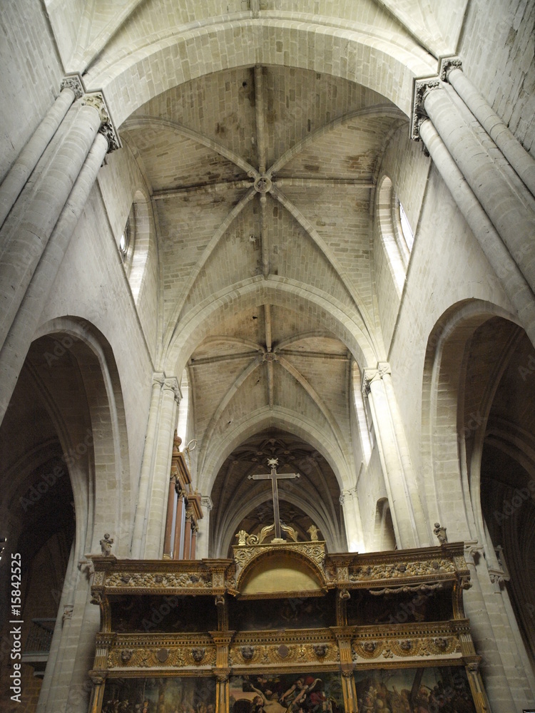 Nave central de la Catedral de Santo Domingo de la Calzada