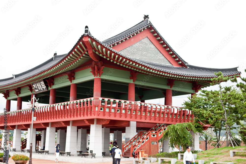 Naklejka premium temple