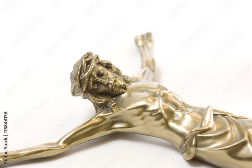 Jesus Christ isolated on white background
