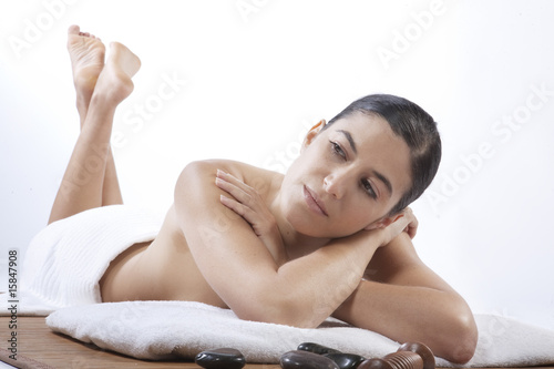 femme massage zen photo