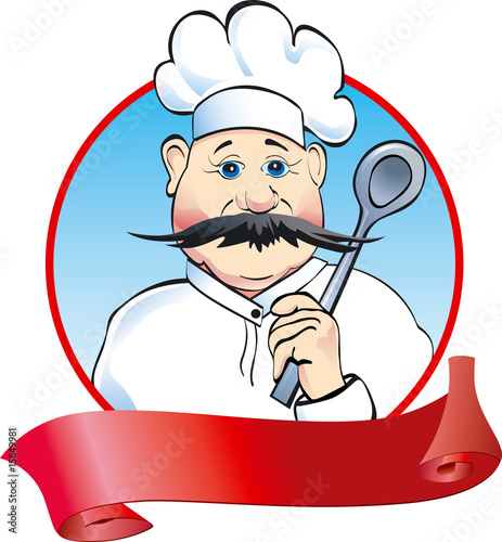 Cook with ribbon