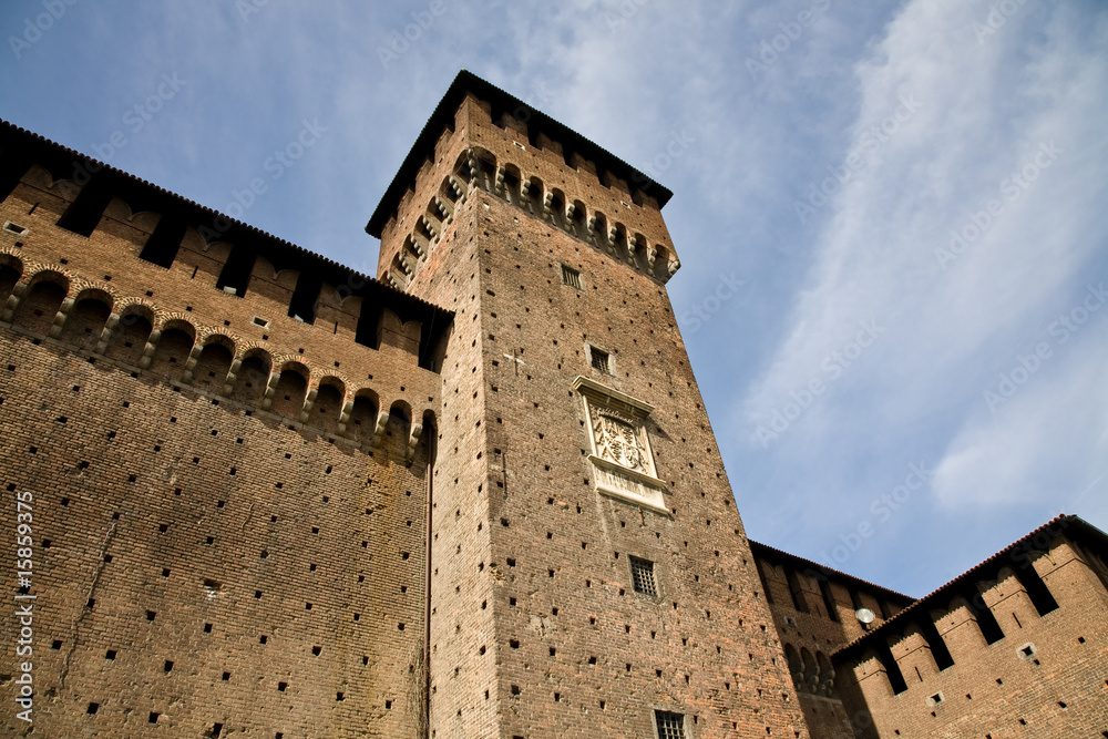 Castle Sforzesco, Milan, Italy