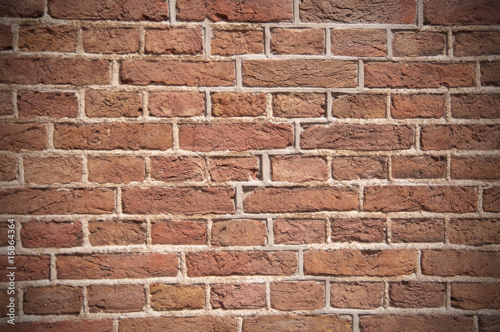 Stone brick wall