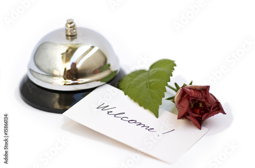 silver bell and welcome