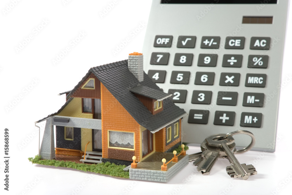 Concept real estate isolated on white background Concept real estate isolated on white background