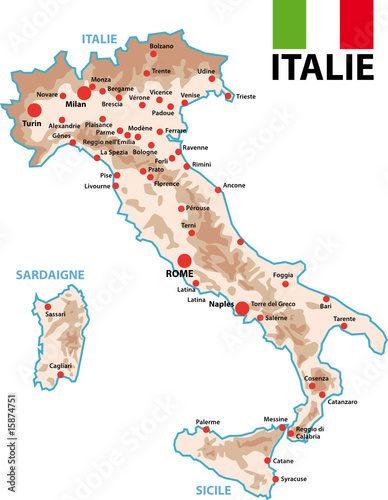 CARTE Italie