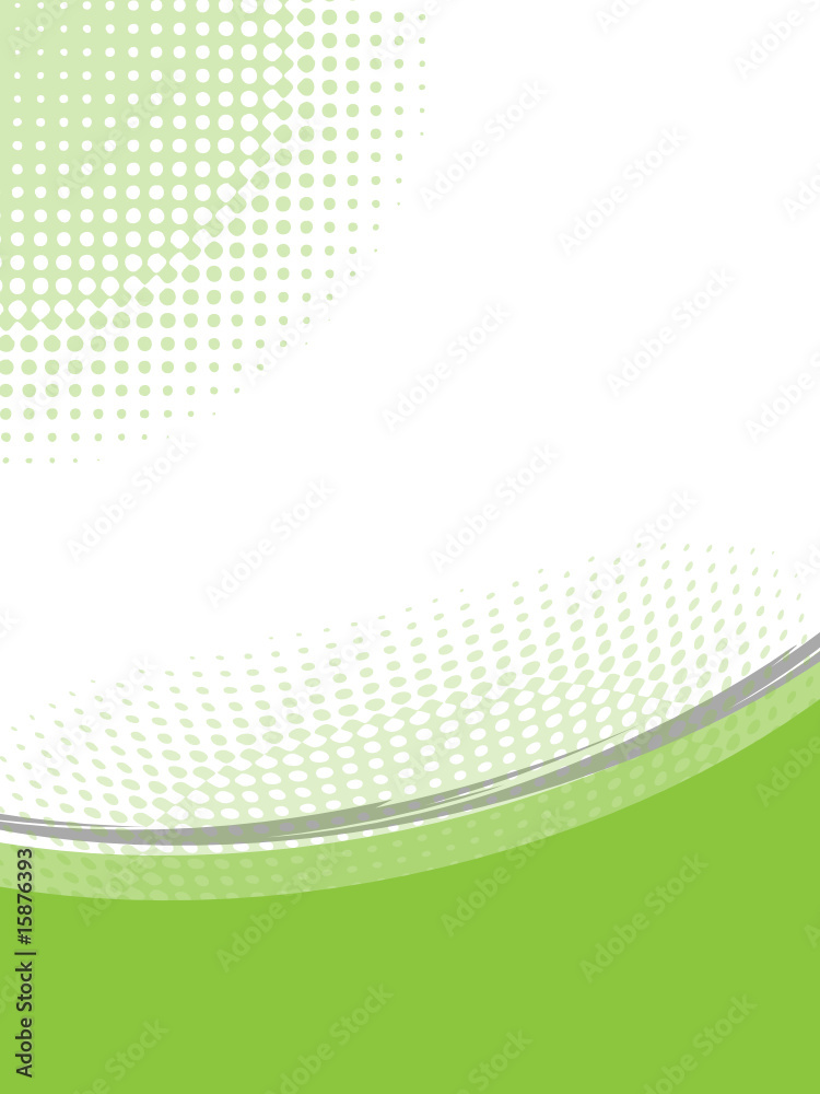 hellgrüner Hintergrund Briefpapier Vector