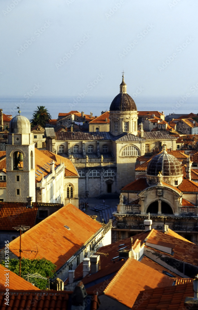 Dubrovnik dal cielo, Croazia, Patrimonio dell'UNESCO
