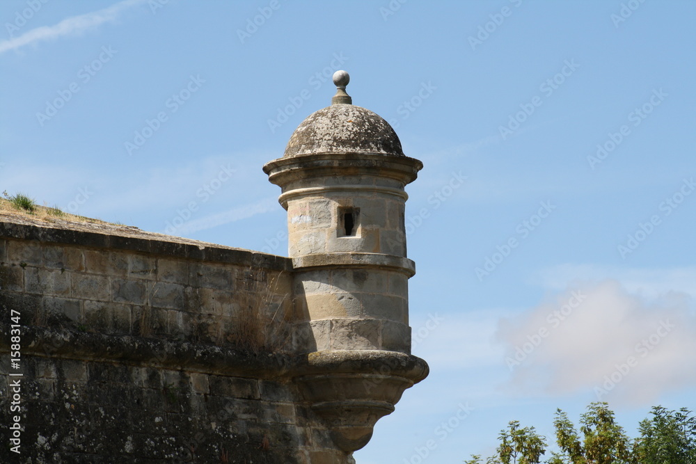 Garita de las murallas de Pamplona, Navarra.