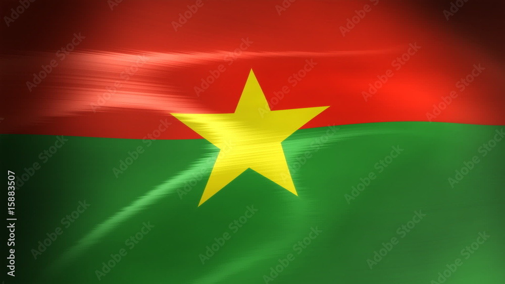 Burkina faso Flag - HD Loop Burkina faso Flag - HD Loop