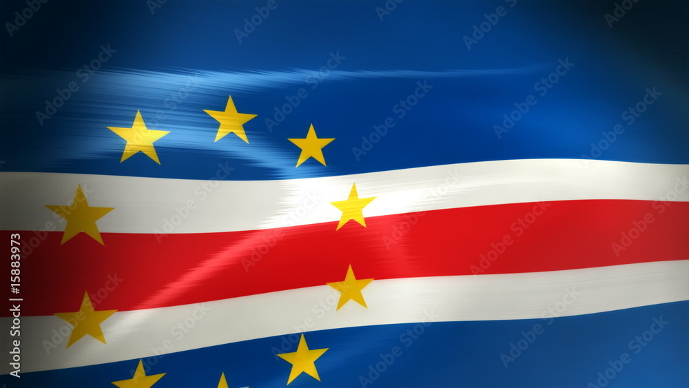 Cape Verde Flag - HD Loop