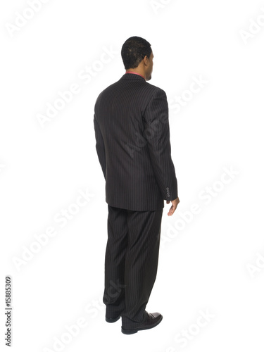 businessman - rear view