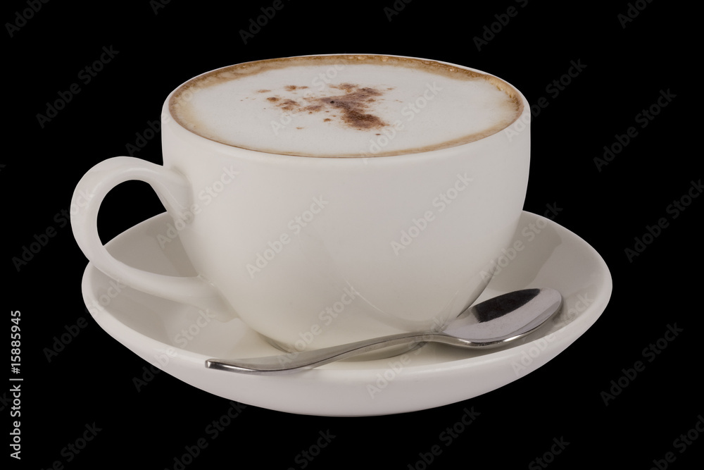 Obraz premium Coffee Cup with hot coffee