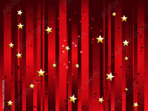 red and gold festive background