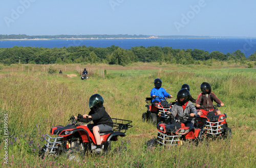 Buggy excursion at the seashore