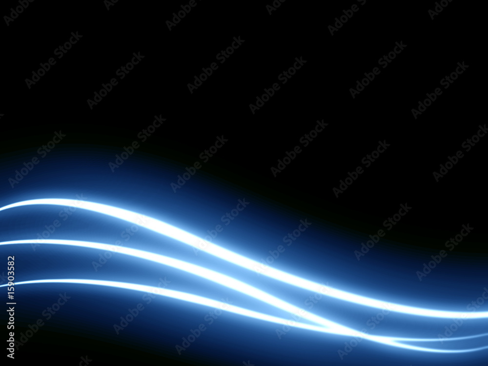 Obraz premium glowing swirls