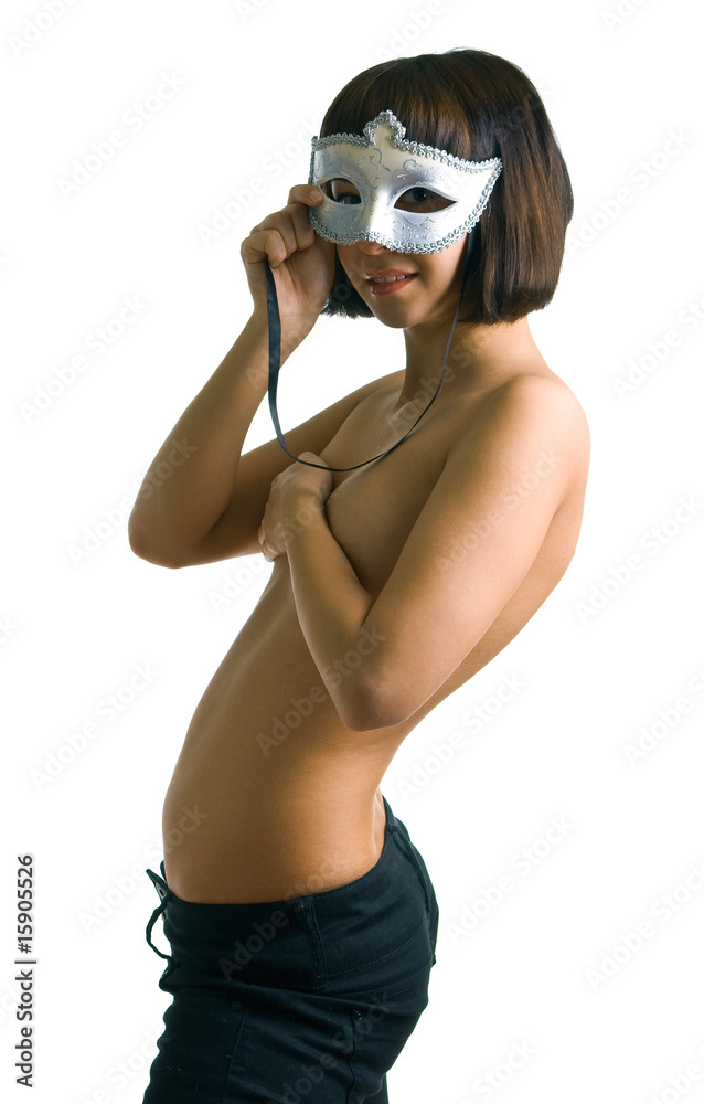 naked women in the Venetian mask naked women in the Venetian mask