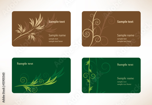 Business cards templates