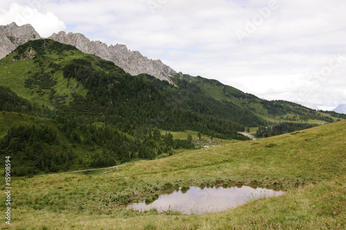 Tableau sur toile Panorama montano