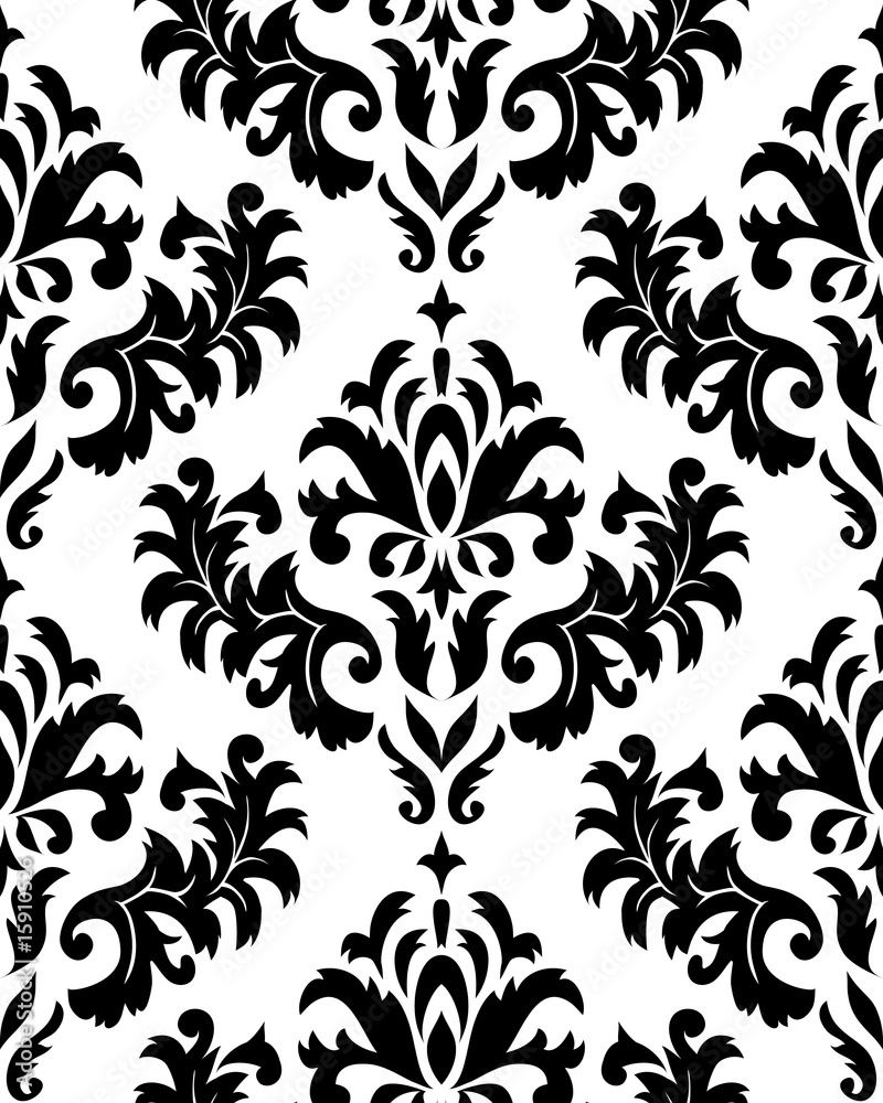 seamless damask pattern seamless damask pattern