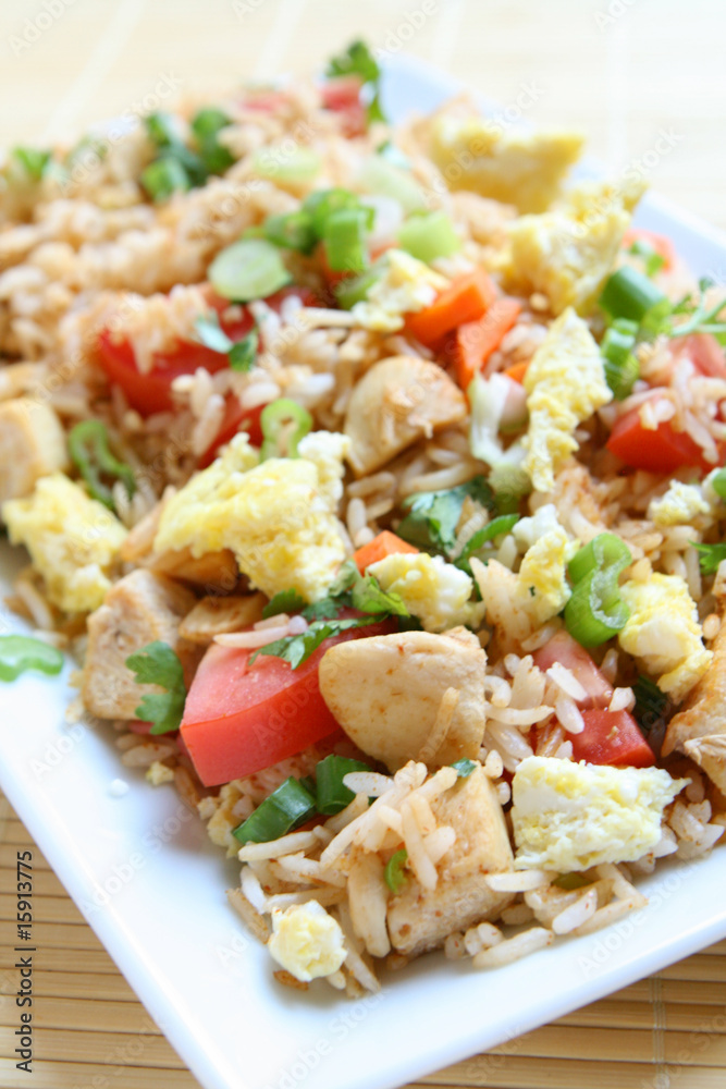 Chicken Thai Fried Rice Chicken Thai Fried Rice