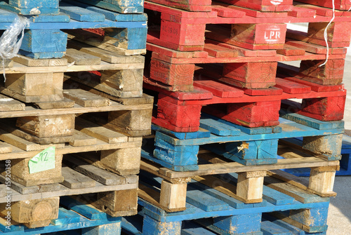 palettes de transport