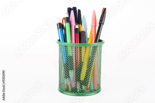 pen and pencils container