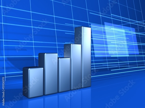 finance chart background