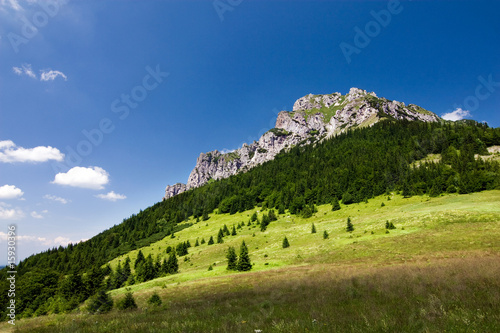 Stony peak "Big Rozsutec" in Little Fatra hills - Slovakia