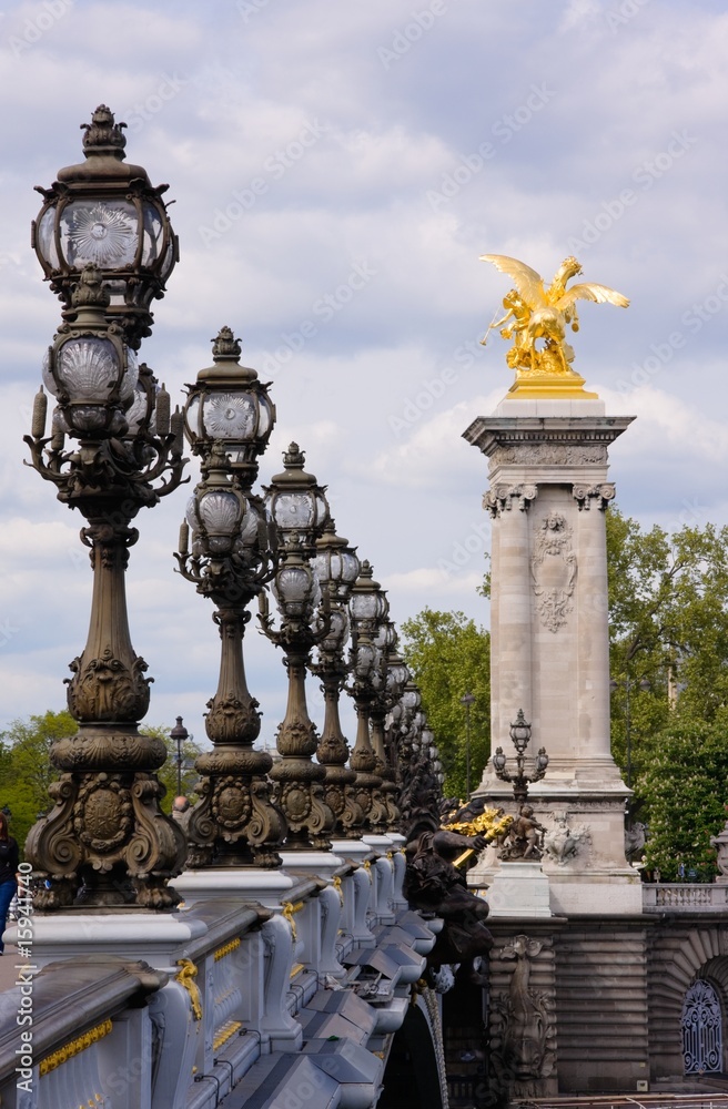 Le pont Alexandre III (Paris)