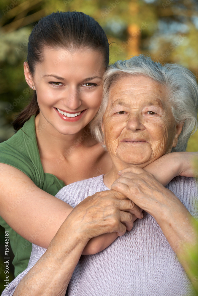 Fototapeta premium Happy women