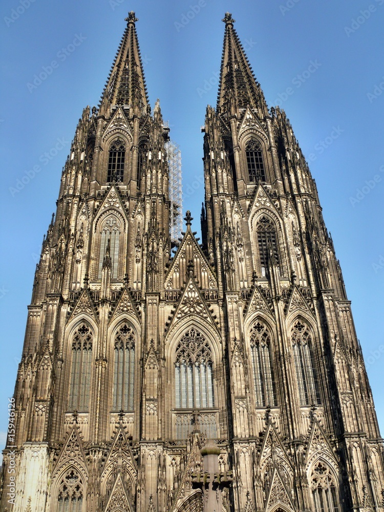 Kölner Dom Frontansicht
