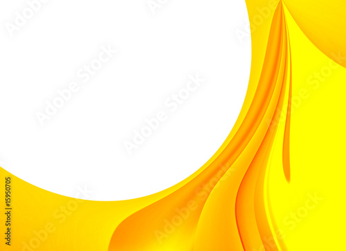 enmarcado circulo amarillo