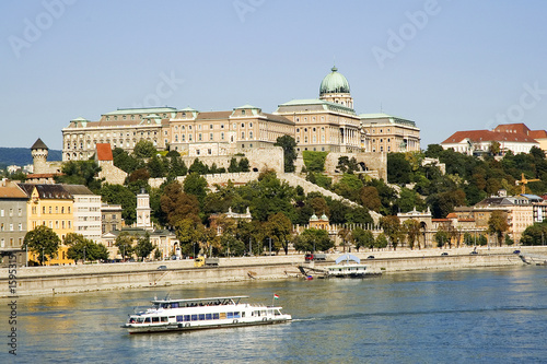 Castello di Budapest sul Danubio - Ungheria
