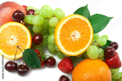 Still-life of fresh fruit