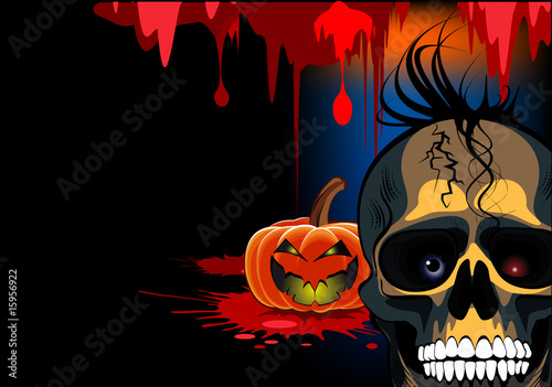 halloween skull