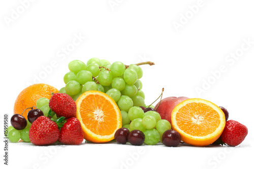 Still-life of fresh fruit