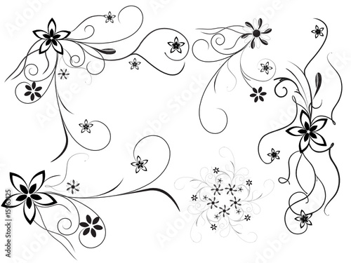 arabesques florales