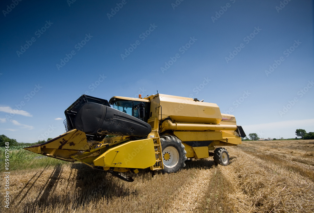 Obraz premium Agriculture - Combine