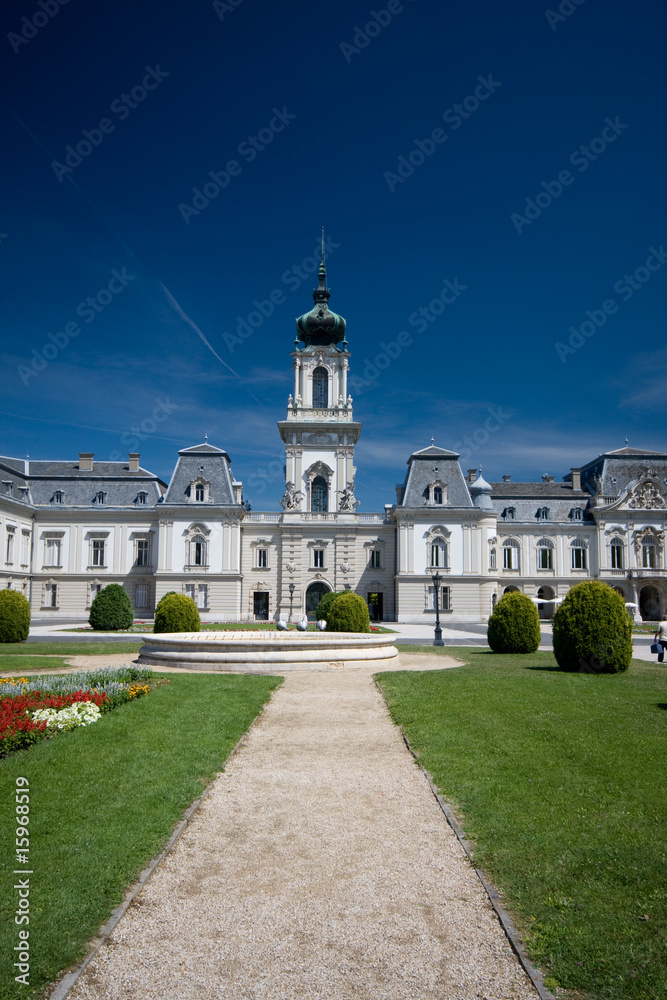 The Festetics Castle in Keszthely, Hungary