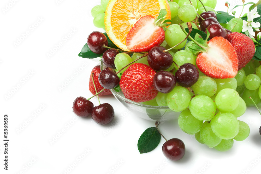 Still-life of fresh fruit Still-life of fresh fruit